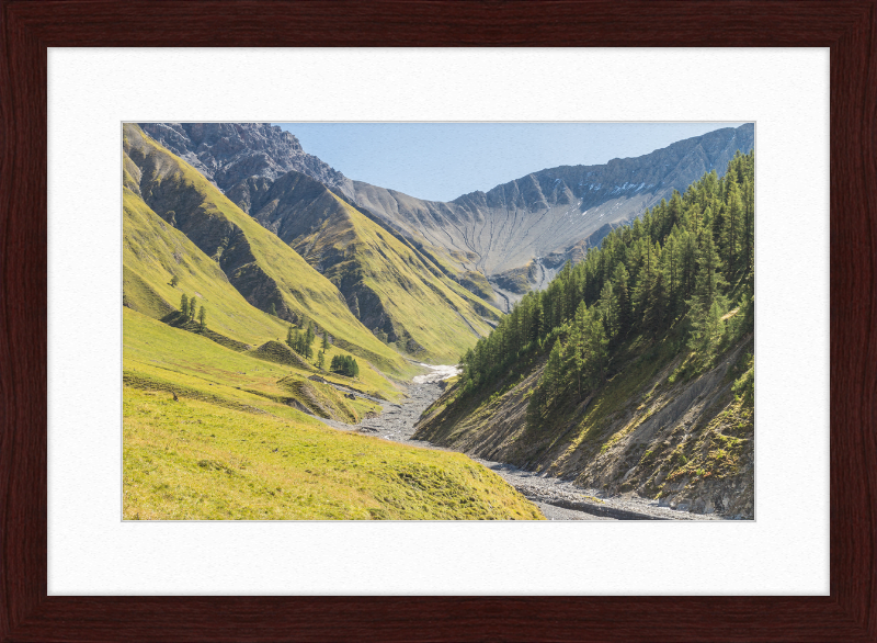 A Hike from Prasüras through the Val Trupchun to Alp Purcher - Great Pictures Framed