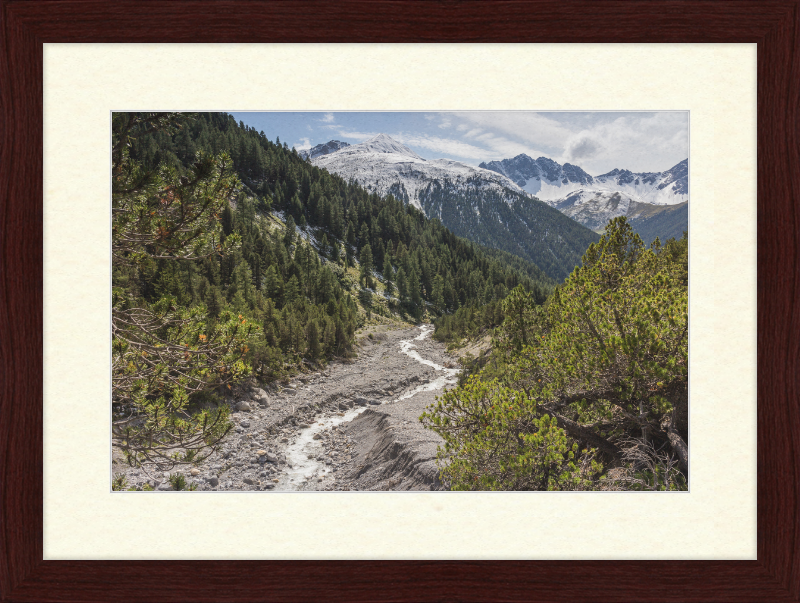 Bergtocht van S-charl naar Alp Sesvenna - Great Pictures Framed