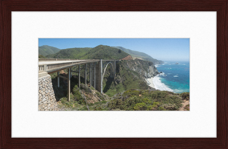 The Bixby Creek Canyon Bridge - Great Pictures Framed