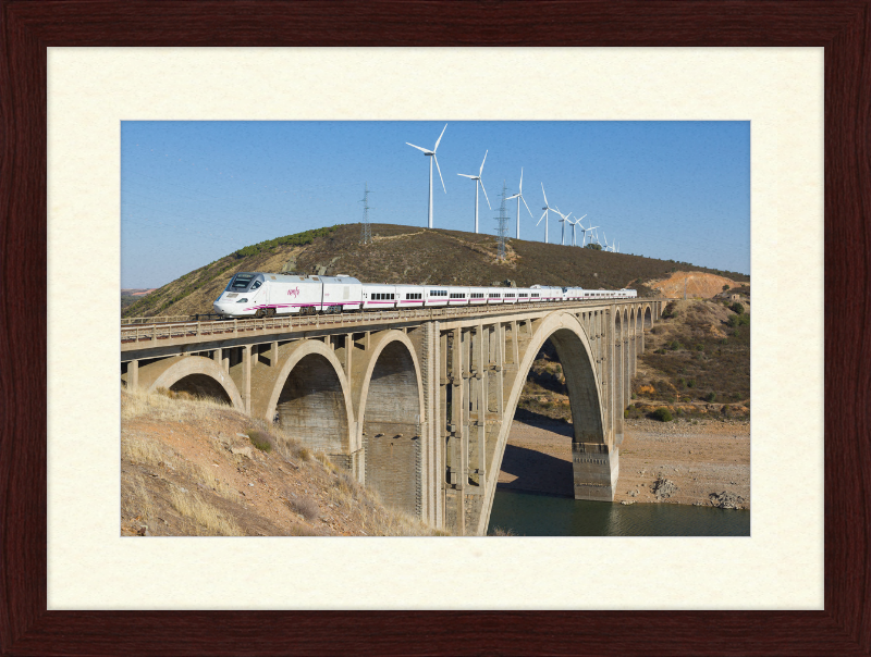 RENFE Class 730 Martin Gil Viaduct - Great Pictures Framed