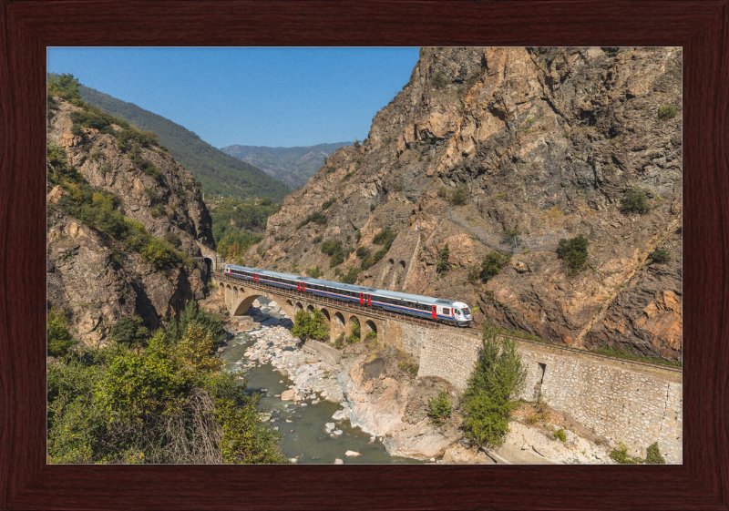 A Train between Bolkuş and Karabük - Great Pictures Framed