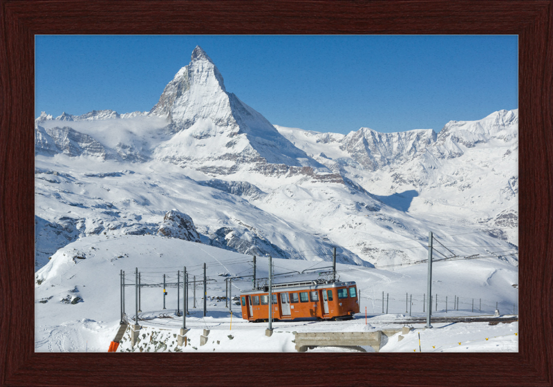 The Gornergrat Railway - Great Pictures Framed