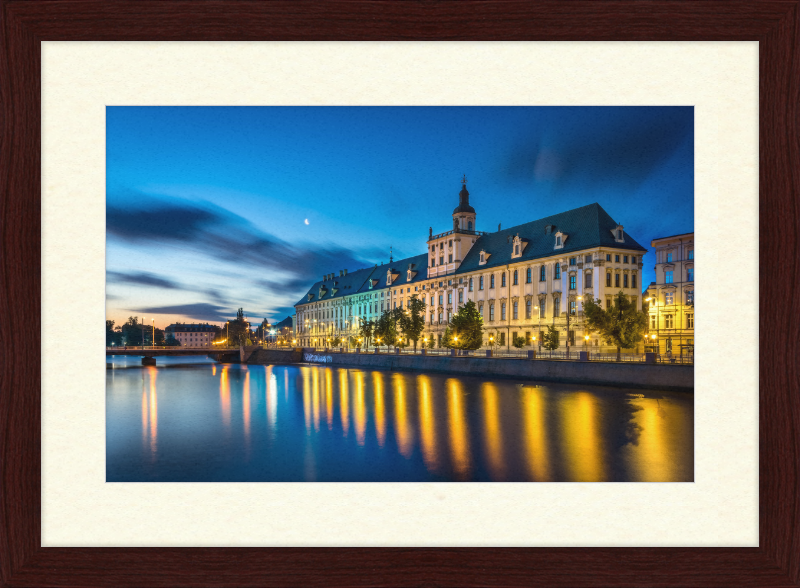 Wroclaw University in the Morning - Great Pictures Framed