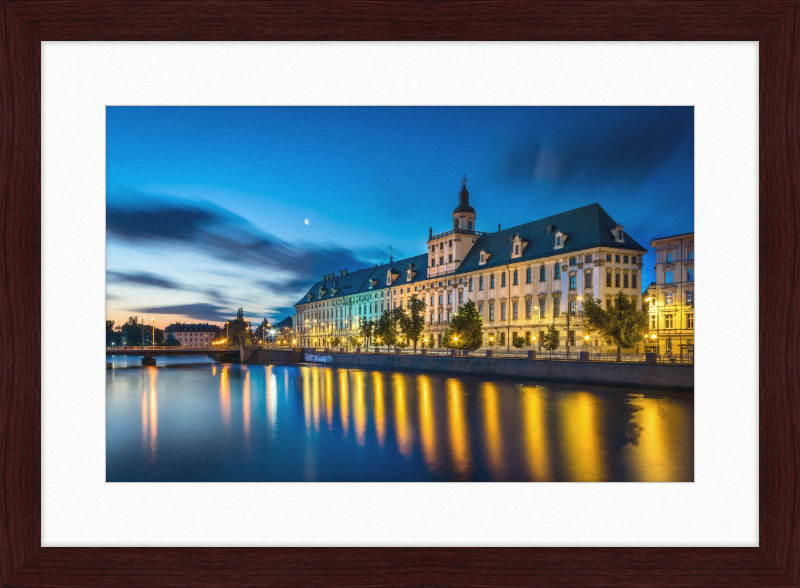 Wroclaw University in the Morning - Great Pictures Framed