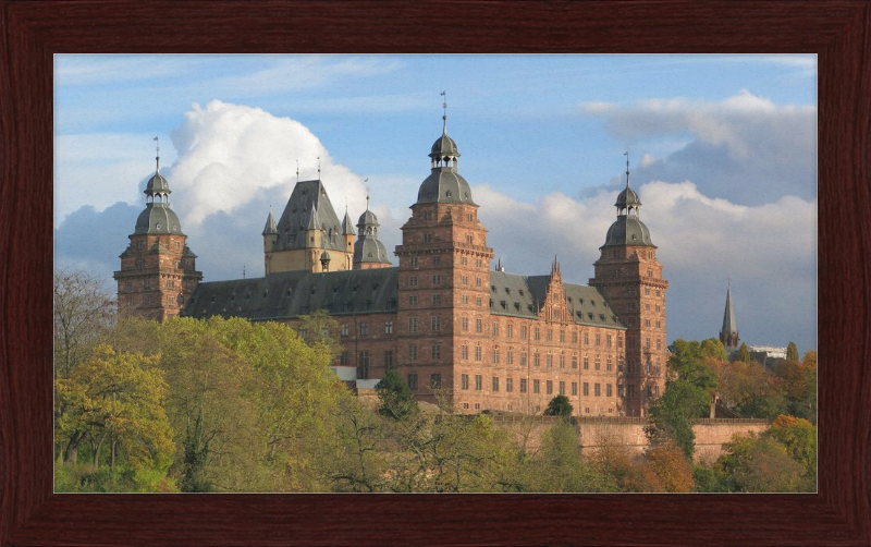Schloss Johannisberg (Aschaffenburg) II - Great Pictures Framed