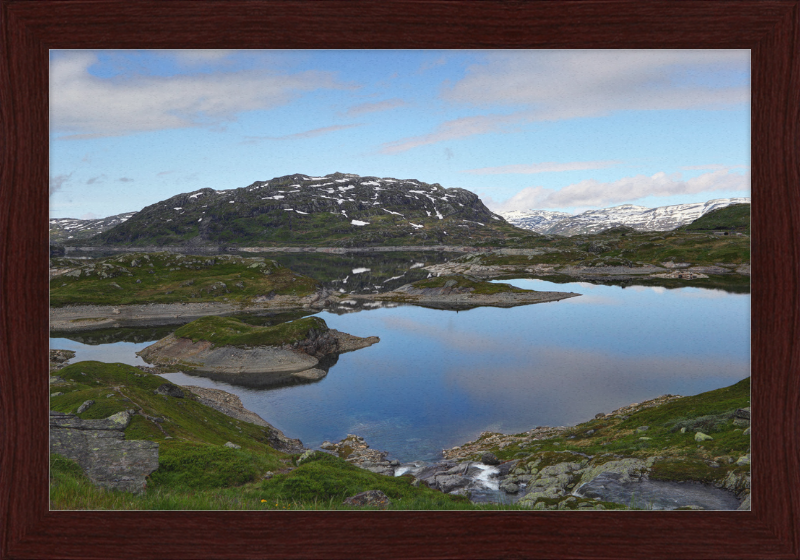 Lake Votna Hordaland Norway - Great Pictures Framed