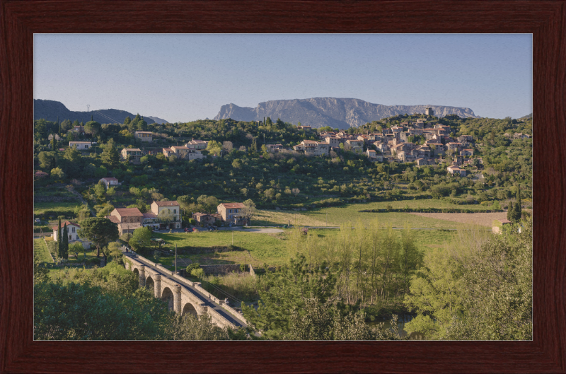 Village of Vieussan, Hérault, France - Great Pictures Framed