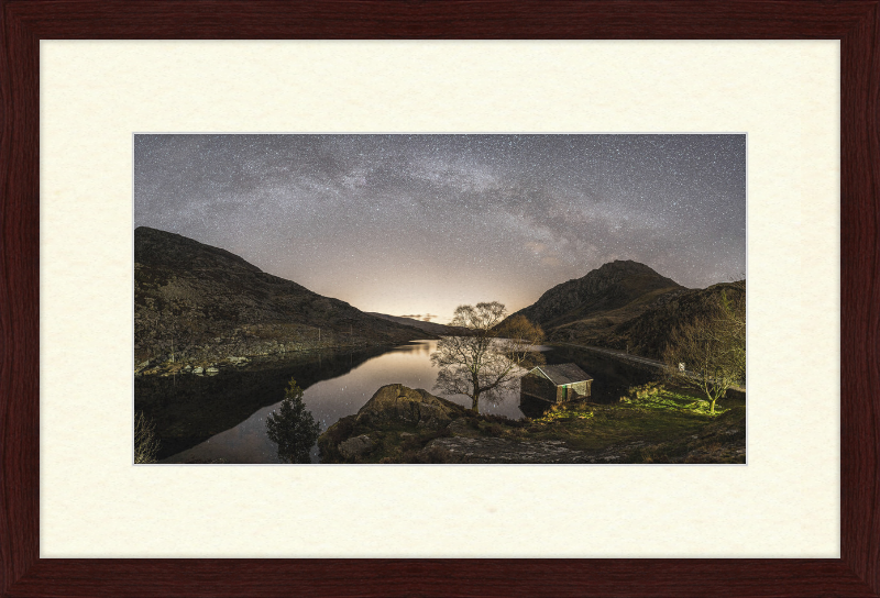 Llyn Ogwen Milky Way - Great Pictures Framed