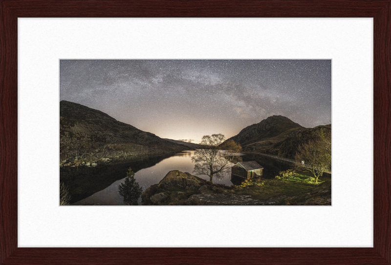 Llyn Ogwen Milky Way - Great Pictures Framed