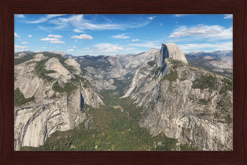 Half Dome in Eastern Yosemite Valley - Great Pictures Framed