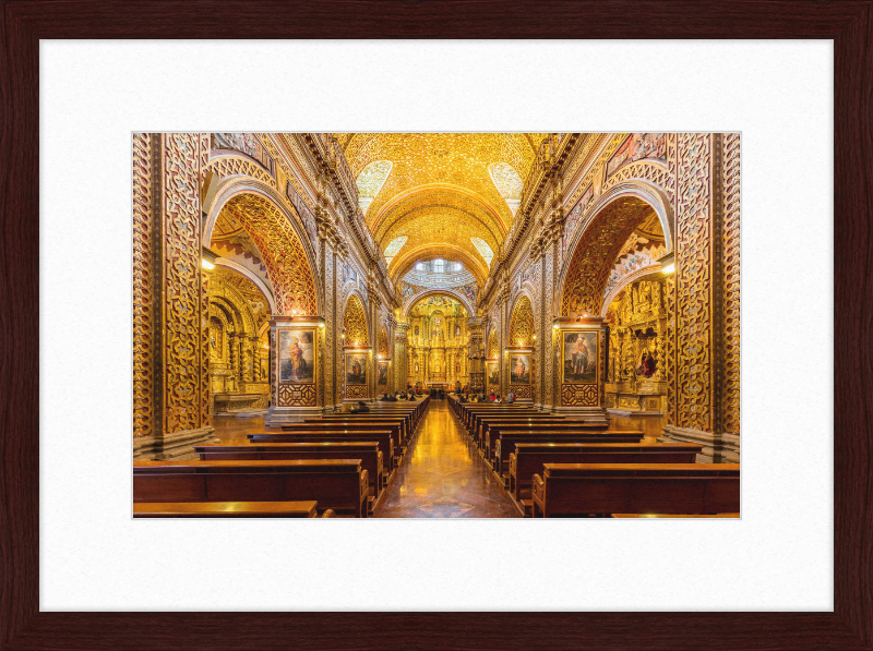Iglesia de La Compañía - Great Pictures Framed