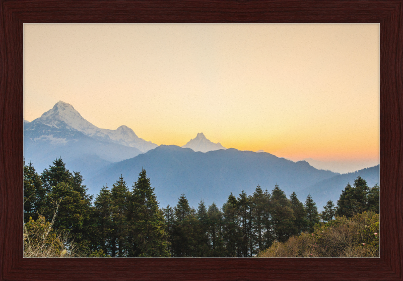 The Annapurna Range, Nepal - Great Pictures Framed