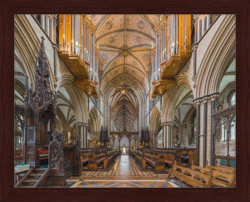 Worcester Cathedral Choir, Worcestershire, UK - Great Pictures Framed