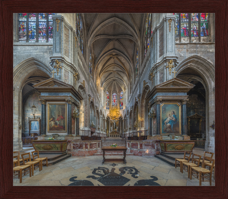 Saint Merri Church Interior - Great Pictures Framed