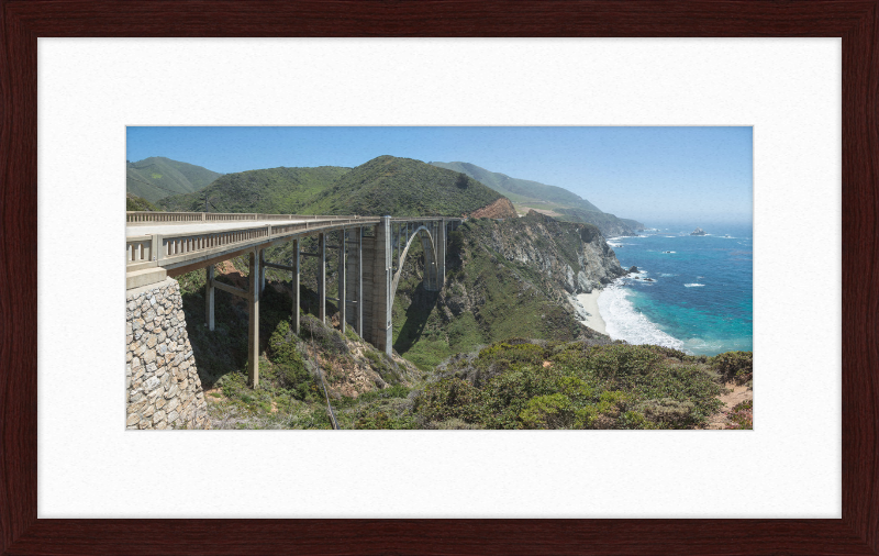 The Bixby Creek Canyon Bridge - Great Pictures Framed