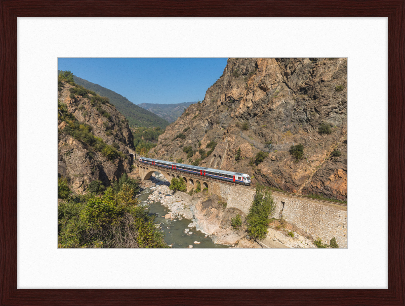 A Train between Bolkuş and Karabük - Great Pictures Framed