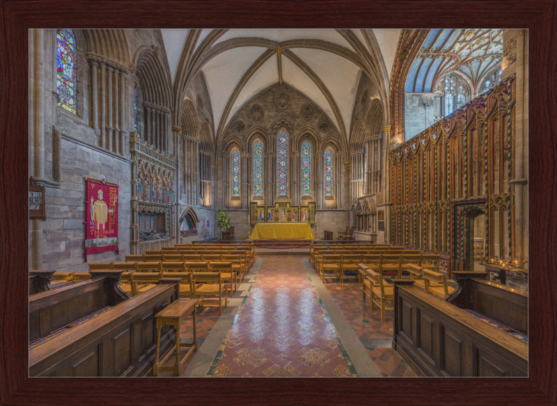 Hereford Cathedral Lady Chapel, Herefordshire, UK - Great Pictures Framed