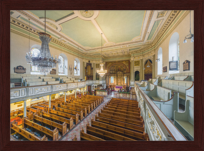 St Marylebone Parish Church Interior 1, London, UK - Great Pictures Framed