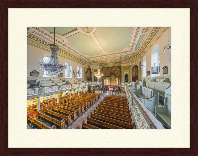 St Marylebone Parish Church Interior 1, London, UK - Great Pictures Framed