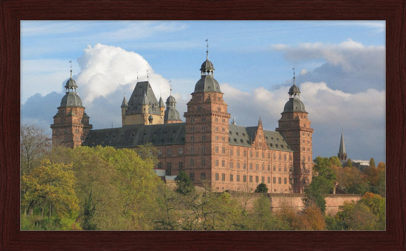 Schloss Johannisberg (Aschaffenburg) II - Great Pictures Framed