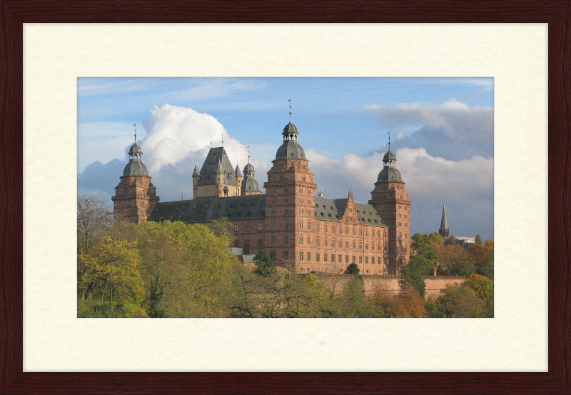 Schloss Johannisberg (Aschaffenburg) II - Great Pictures Framed