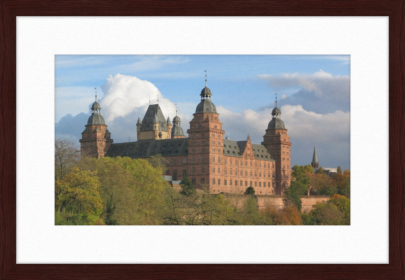 Schloss Johannisberg (Aschaffenburg) II - Great Pictures Framed