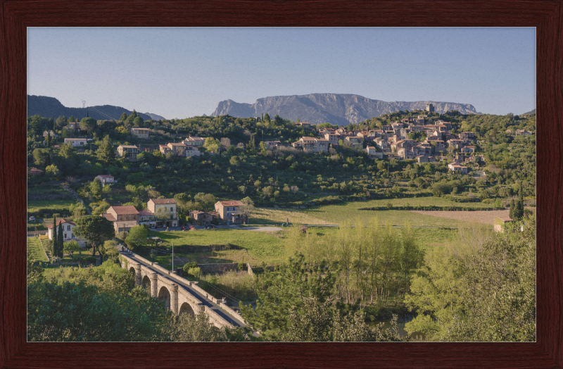 Village of Vieussan, Hérault, France - Great Pictures Framed