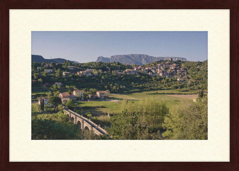 Village of Vieussan, Hérault, France - Great Pictures Framed