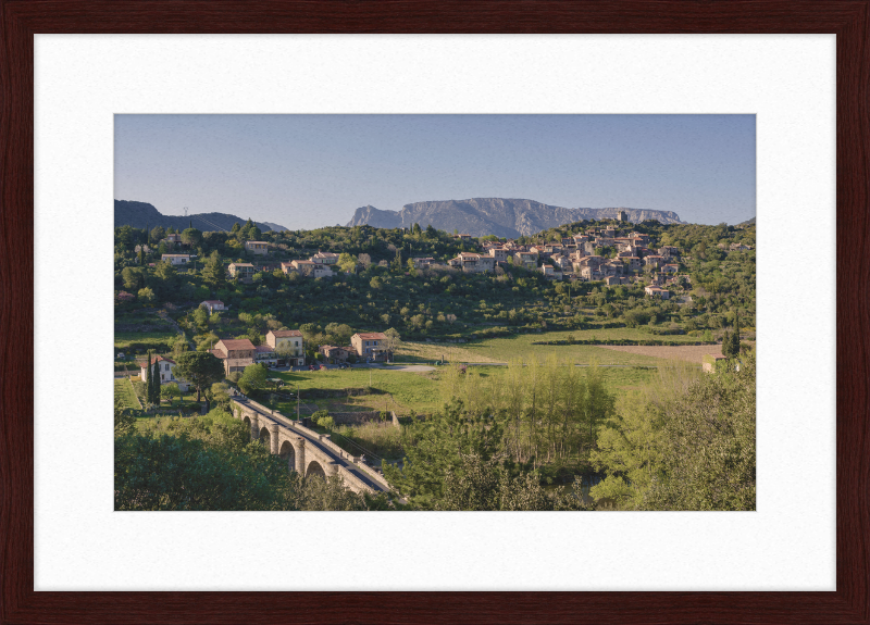 Village of Vieussan, Hérault, France - Great Pictures Framed