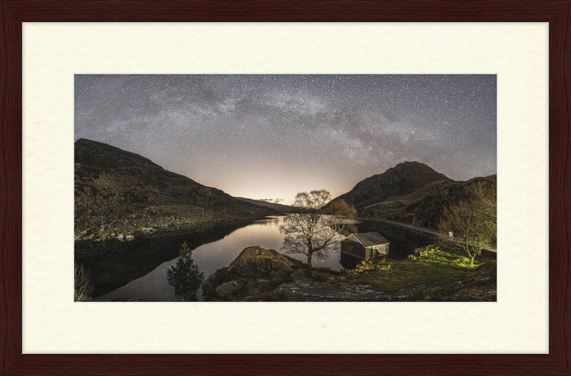 Llyn Ogwen Milky Way - Great Pictures Framed