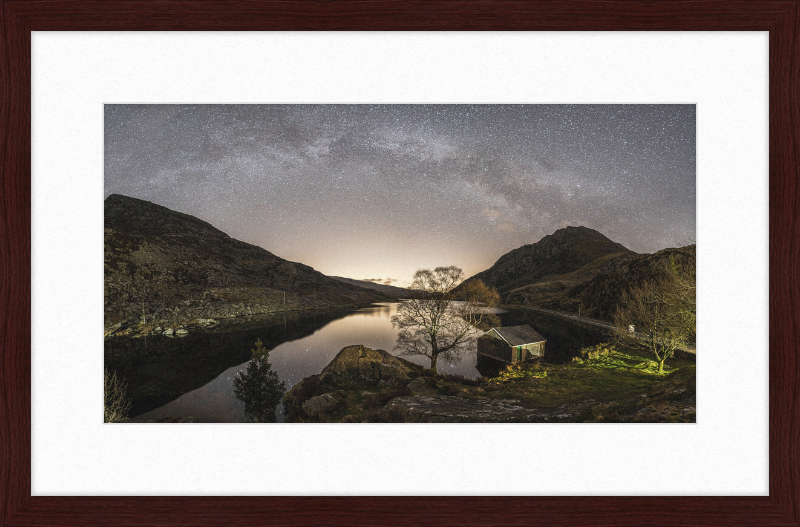 Llyn Ogwen Milky Way - Great Pictures Framed
