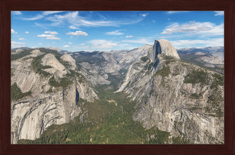 Half Dome in Eastern Yosemite Valley - Great Pictures Framed