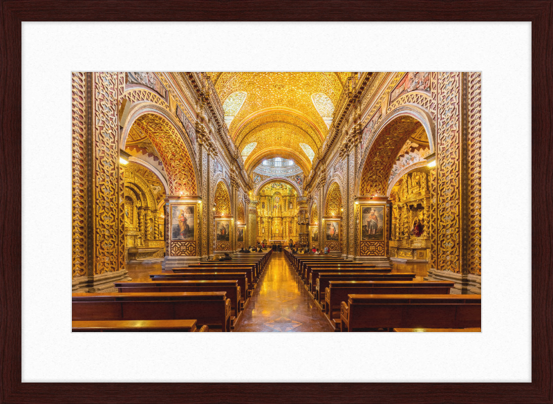 Iglesia de La Compañía - Great Pictures Framed