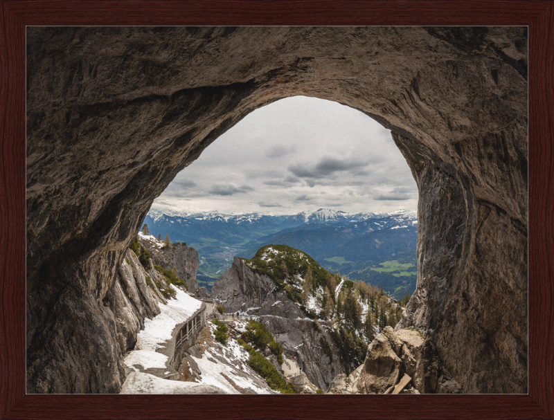 Eisriesenwelt Cave in Austria's Tennen Mountains - Great Pictures Framed