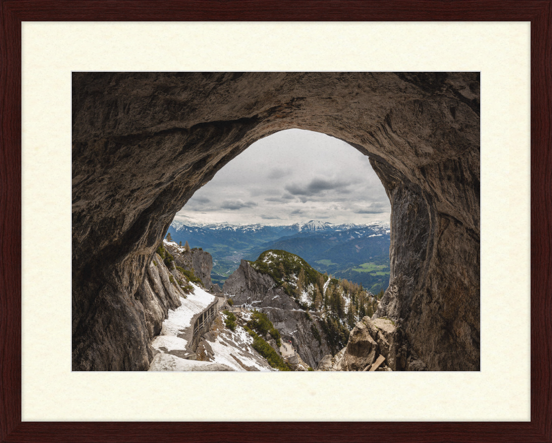 Eisriesenwelt Cave in Austria's Tennen Mountains - Great Pictures Framed