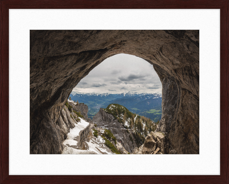 Eisriesenwelt Cave in Austria's Tennen Mountains - Great Pictures Framed