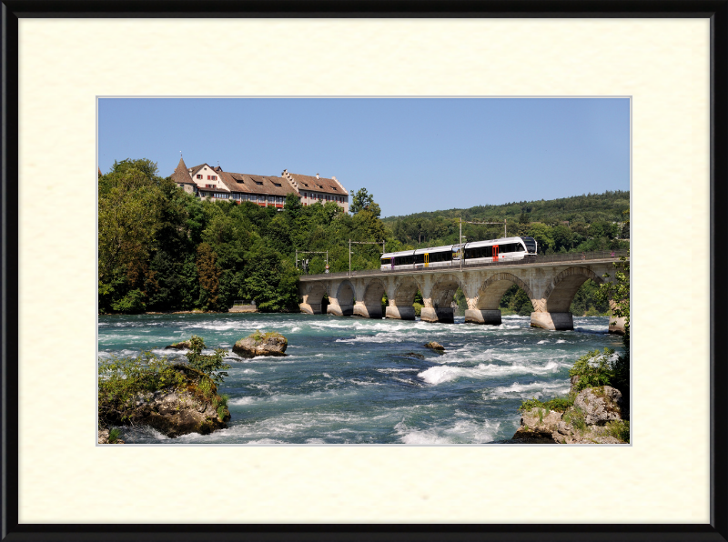 Stadler GTW Thurbo Rheinfall - Great Pictures Framed