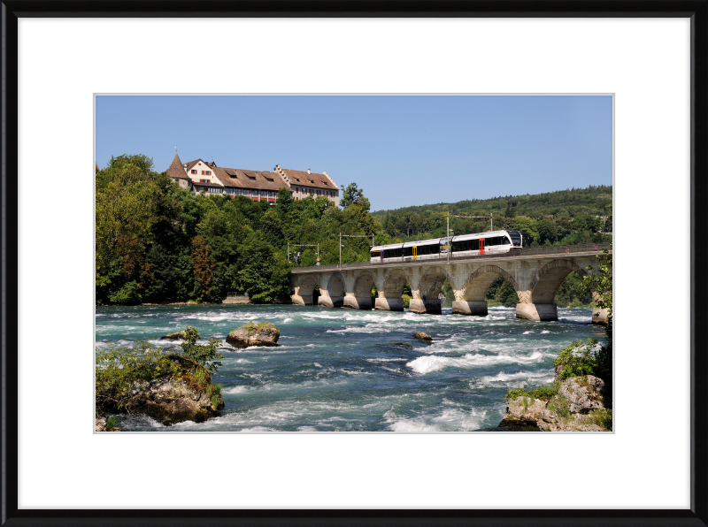 Stadler GTW Thurbo Rheinfall - Great Pictures Framed