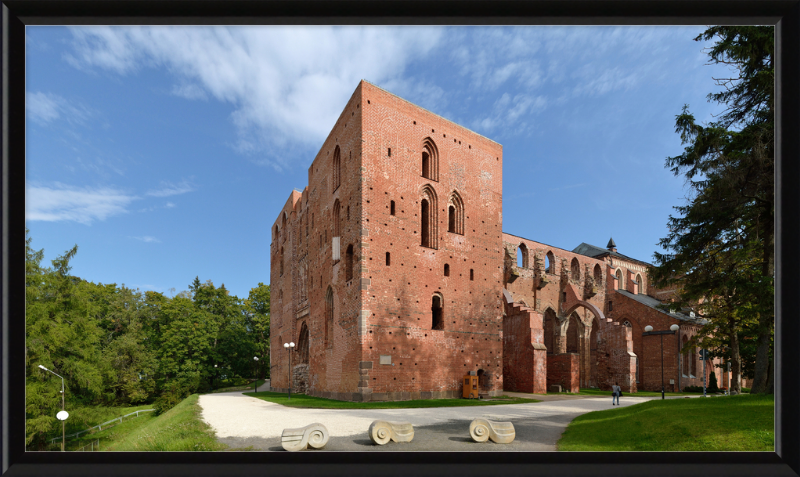 The Ruins of Tartu Cathedral - Great Pictures Framed