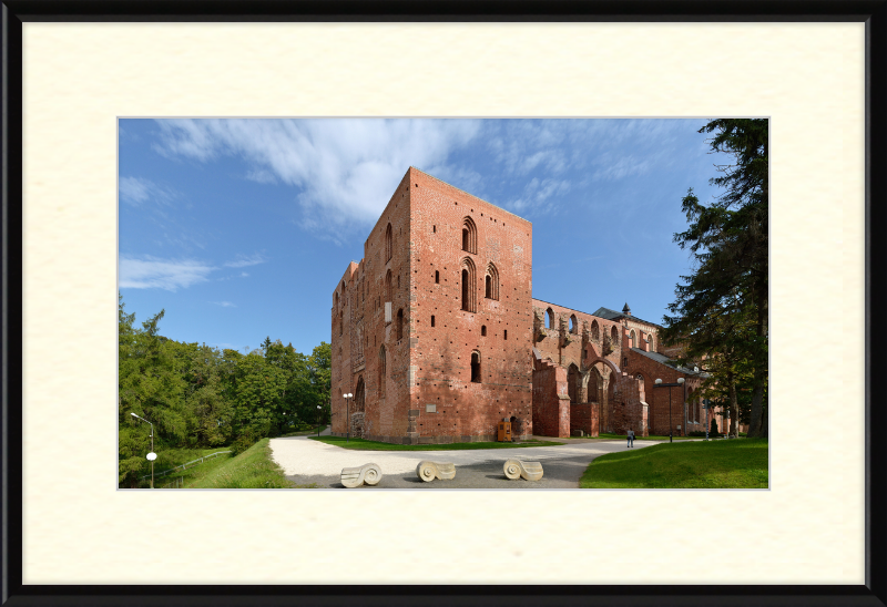 The Ruins of Tartu Cathedral - Great Pictures Framed