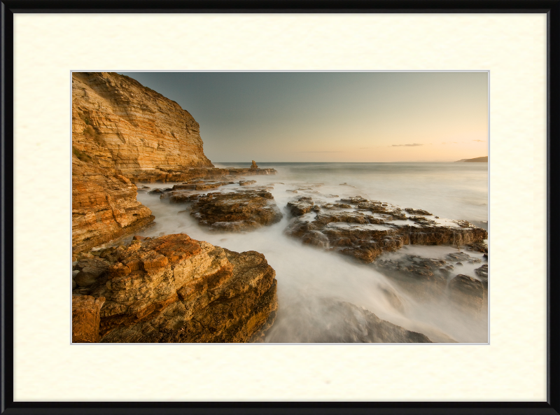 The Cliffs Surrounding Clifton Beach in Cape Town, South Africa - Great Pictures Framed