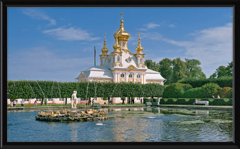 Church of the Grand Peterhof Palace - Great Pictures Framed