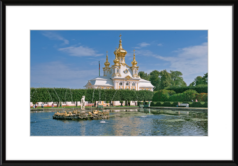 Church of the Grand Peterhof Palace - Great Pictures Framed