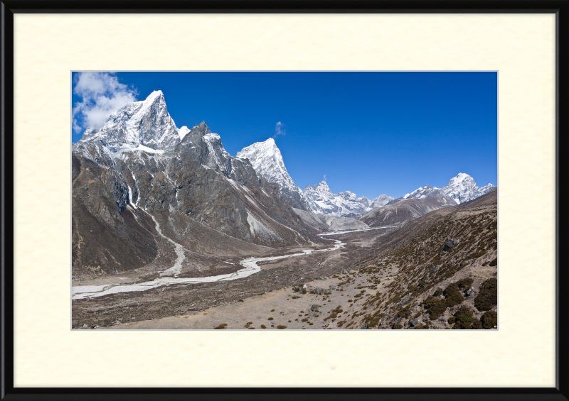 The Mountains Near Pheriche - Great Pictures Framed
