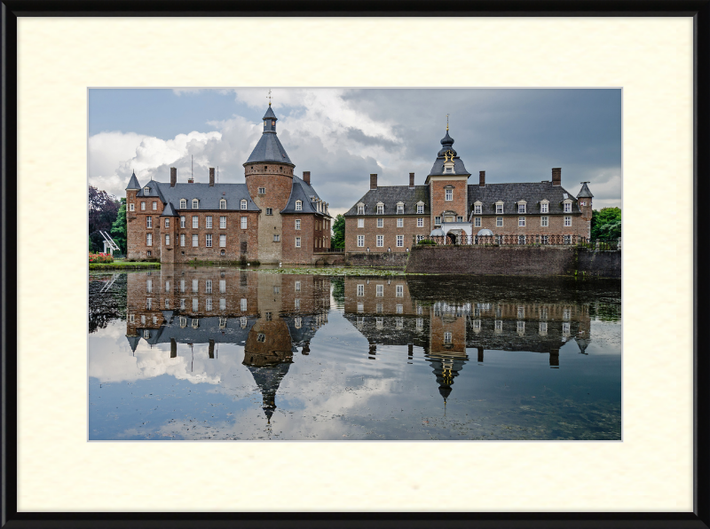 Anholt Fortress - The Majestic Western Facade - Great Pictures Framed