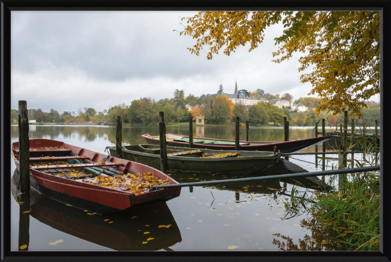 Lake Val Joyeux in Chateau-la-Valliere - Great Pictures Framed