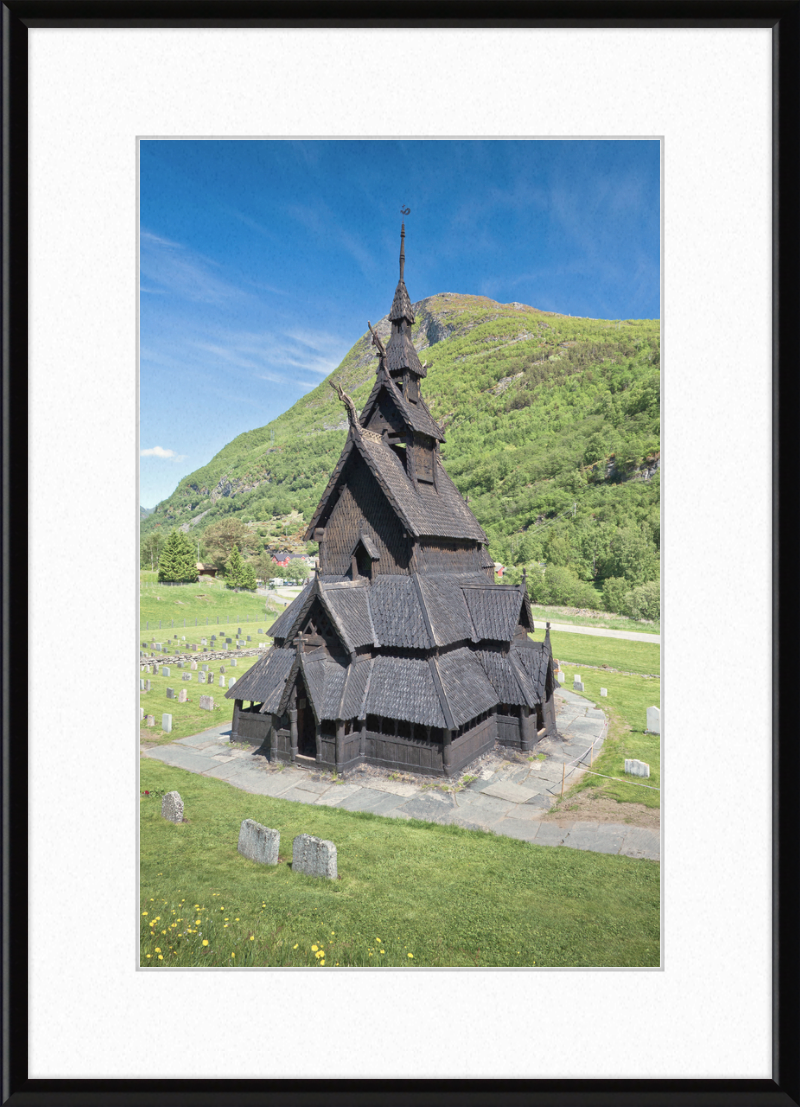 Borgund Stave Church - Great Pictures Framed