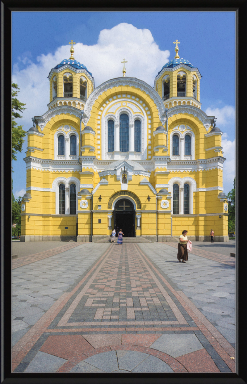 St. Volodymyr's Cathedral in Kiev - Great Pictures Framed