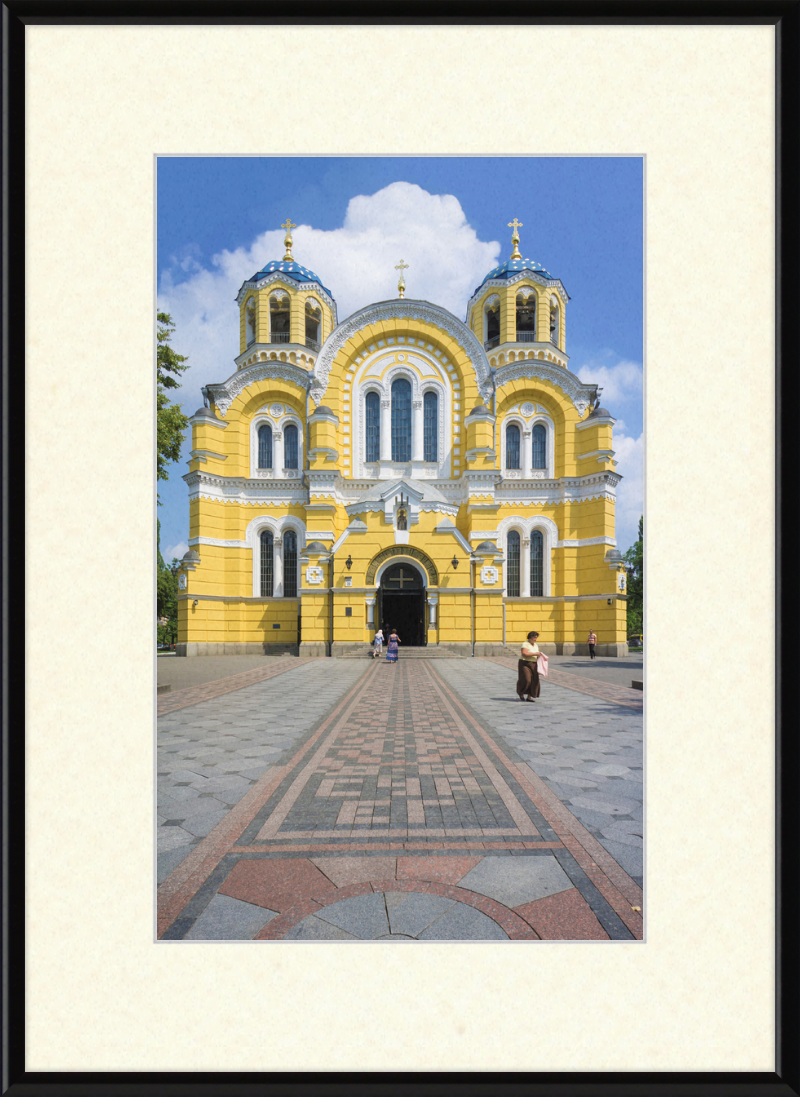 St. Volodymyr's Cathedral in Kiev - Great Pictures Framed