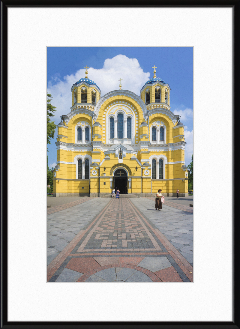 St. Volodymyr's Cathedral in Kiev - Great Pictures Framed